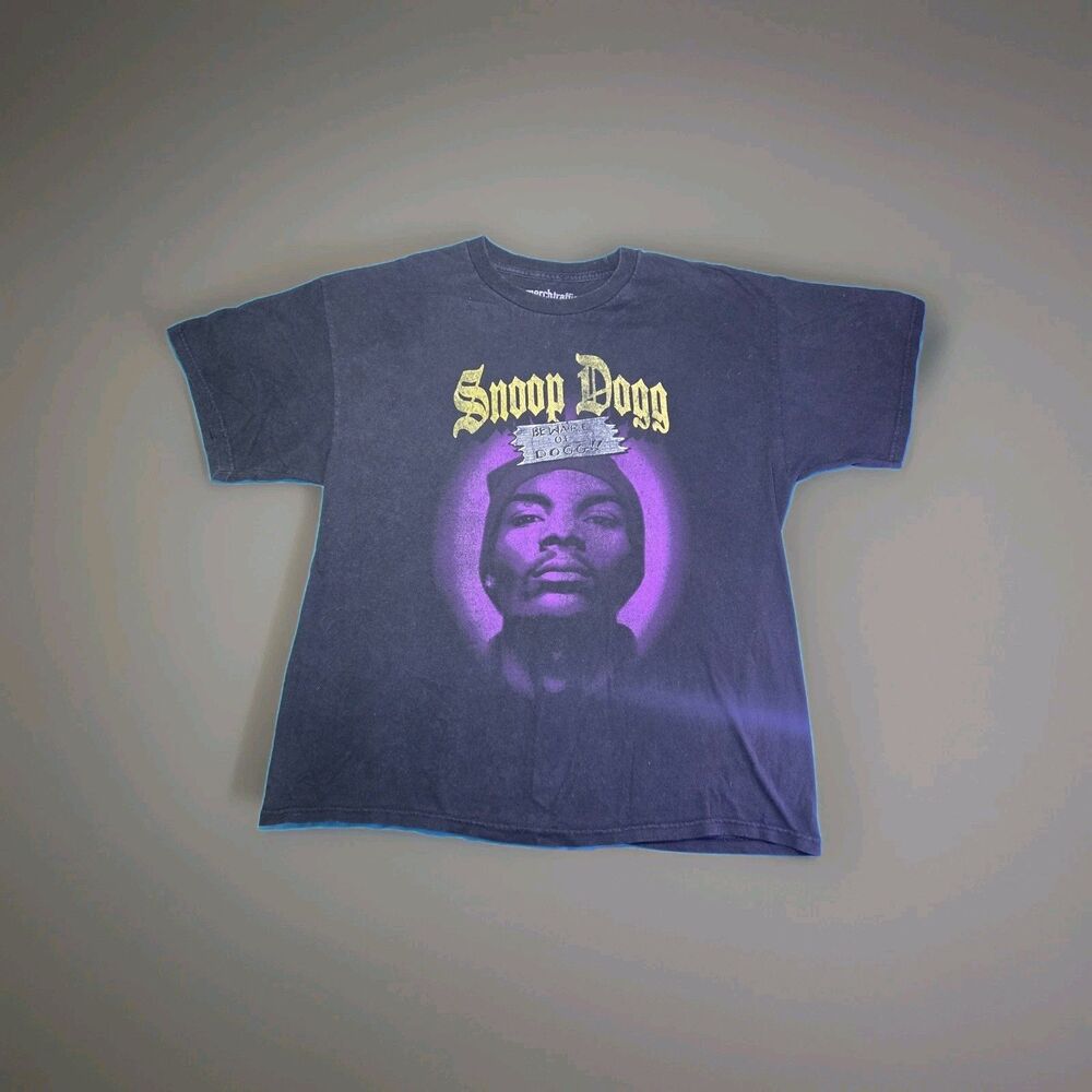 Vintage Snoop Dogg Beware of Dogg T-Shirt XL Merchtraffic Rap Tee Hip Hop